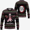1023 AOP Demon Slayer Nezuko Ugly Sweater VA 3 MK sweatshirt F 2BB - Demon Slayer Merch | Demon Slayer Stuff