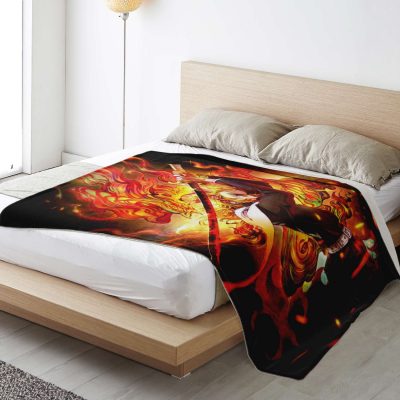 a571eba6a80c7f92fd65fef90d64eb5b blanket vertical lifestyle bedextralarge - Demon Slayer Merch | Demon Slayer Stuff