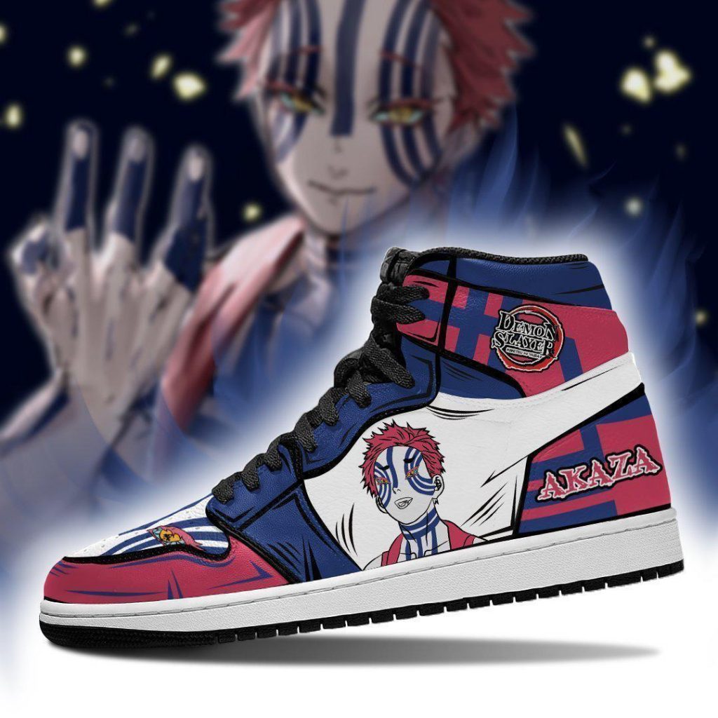 Akaza Sneakers Demon Slayer Kimetsu no Yaiba Anime Shoes MN04 - Demon ...