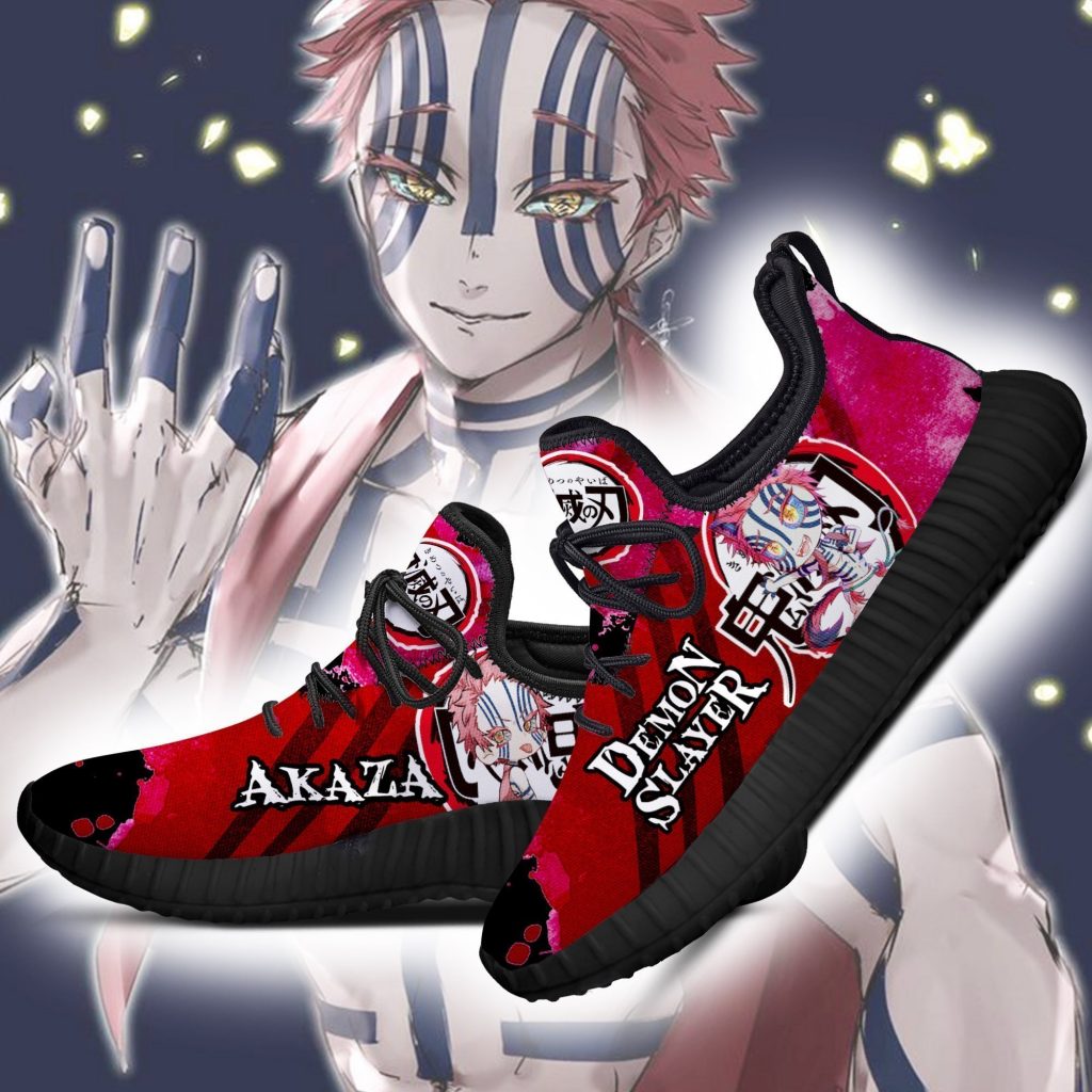 Demon Akaza Reze Shoes Sneakers - Demon Slayer Stuff