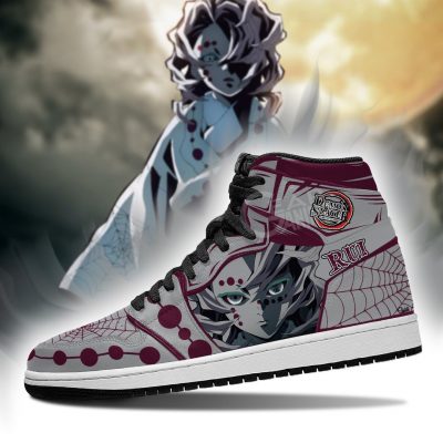 demon rui shoes boots demon slayer anime jordan sneakers fan gift idea gearanime 3 - Demon Slayer Merch | Demon Slayer Stuff