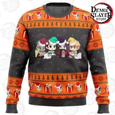 Demon Slayer Chibi Premium Ugly Christmas Sweater
