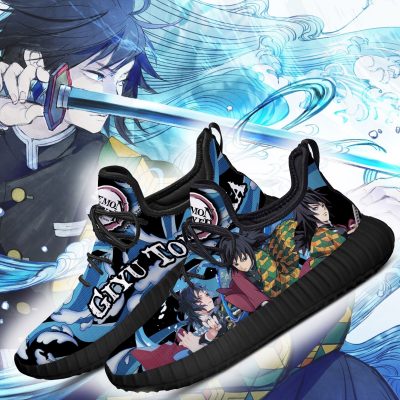 demon slayer giyu tomioka reze shoes custom anime sneakers gearanime 2 - Demon Slayer Merch | Demon Slayer Stuff