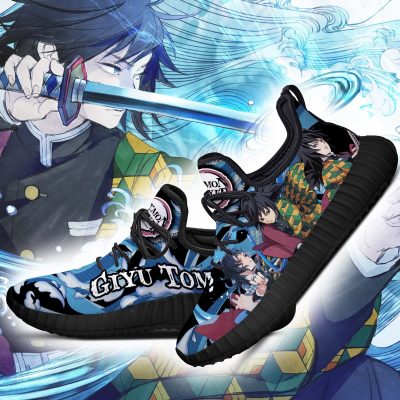 demon slayer giyu tomioka reze shoes custom anime sneakers gearanime 3 - Demon Slayer Merch | Demon Slayer Stuff