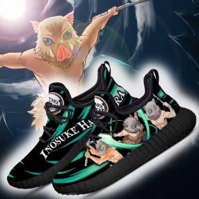 demon slayer inosuke hashibira reze shoes custom anime sneakers gearanime 2 - Demon Slayer Merch | Demon Slayer Stuff