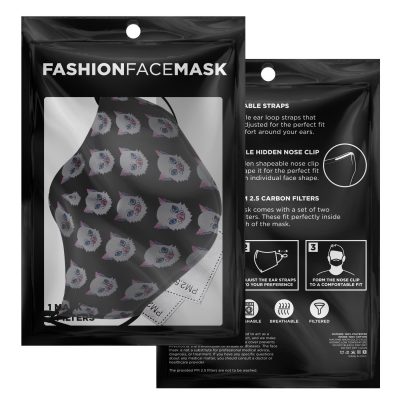 demon slayer inosuke pattern premium carbon filter face mask 635812 - Demon Slayer Merch | Demon Slayer Stuff