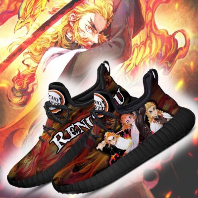 demon slayer kyojuro rengoku reze shoes custom anime sneakers gearanime 3 - Demon Slayer Merch | Demon Slayer Stuff