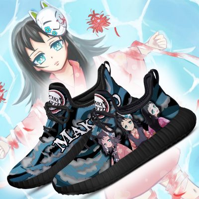 demon slayer makomo reze shoes custom anime sneakers costume gearanime 3 - Demon Slayer Merch | Demon Slayer Stuff