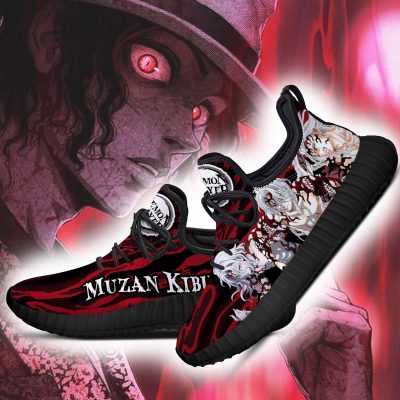 demon slayer muzan kibutsuji reze shoes custom anime sneakers gearanime 2 - Demon Slayer Merch | Demon Slayer Stuff