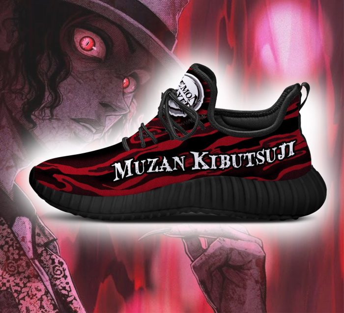 demon slayer muzan kibutsuji reze shoes custom anime sneakers gearanime 3 - Demon Slayer Merch | Demon Slayer Stuff