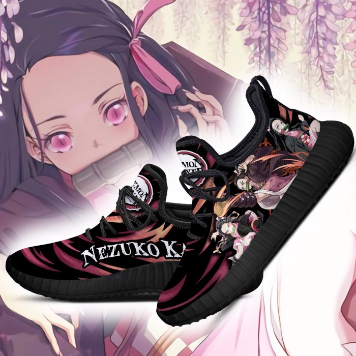 demon slayer nezuko kamado reze shoes custom anime sneakers gearanime 3 - Demon Slayer Merch | Demon Slayer Stuff