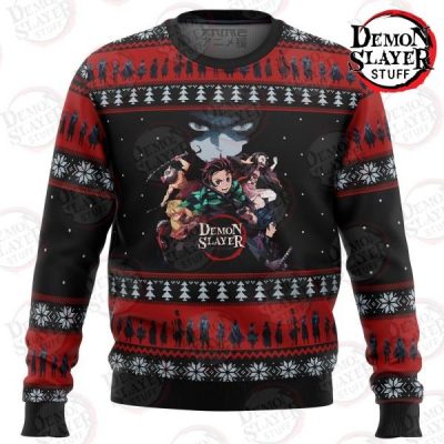 Demon Slayer Poster Premium Ugly Christmas Sweater