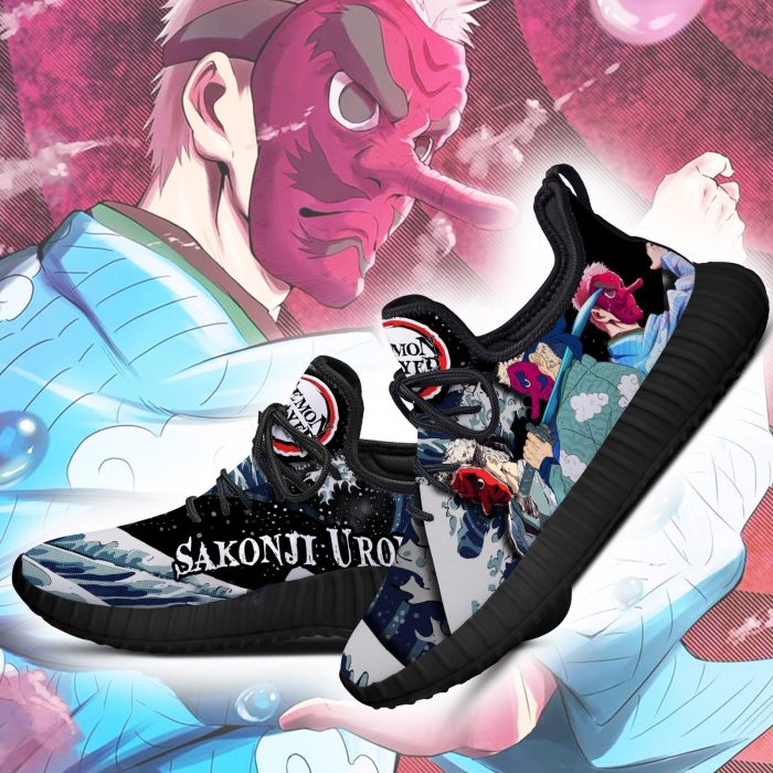 demon slayer sakonji urokodaki reze shoes custom anime sneakers gearanime 3 - Demon Slayer Merch | Demon Slayer Stuff