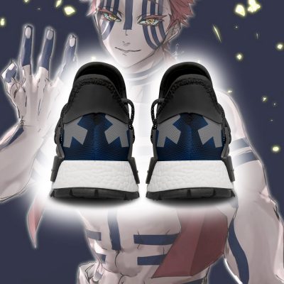 demon slayer shoes akaza nmd shoes custom anime sneakers gearanime 4 - Demon Slayer Merch | Demon Slayer Stuff
