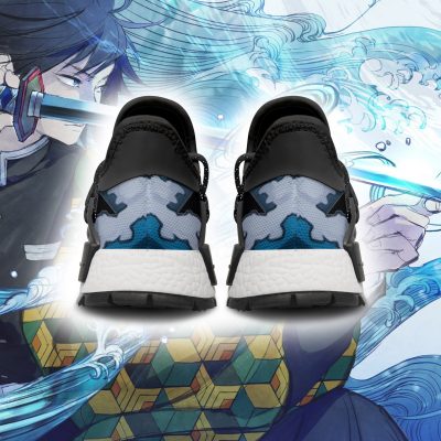demon slayer shoes giyu nmd shoes water breathing anime sneakers gearanime 4 - Demon Slayer Merch | Demon Slayer Stuff