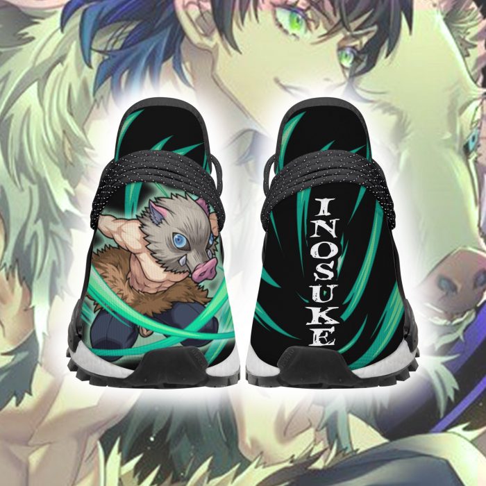 demon slayer shoes inosuke nmd shoes beast breathing anime sneakers gearanime 2 - Demon Slayer Merch | Demon Slayer Stuff