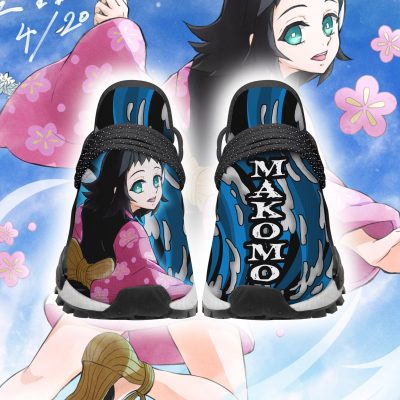 demon slayer shoes makomo nmd shoes skill anime sneakers gearanime 2 - Demon Slayer Merch | Demon Slayer Stuff