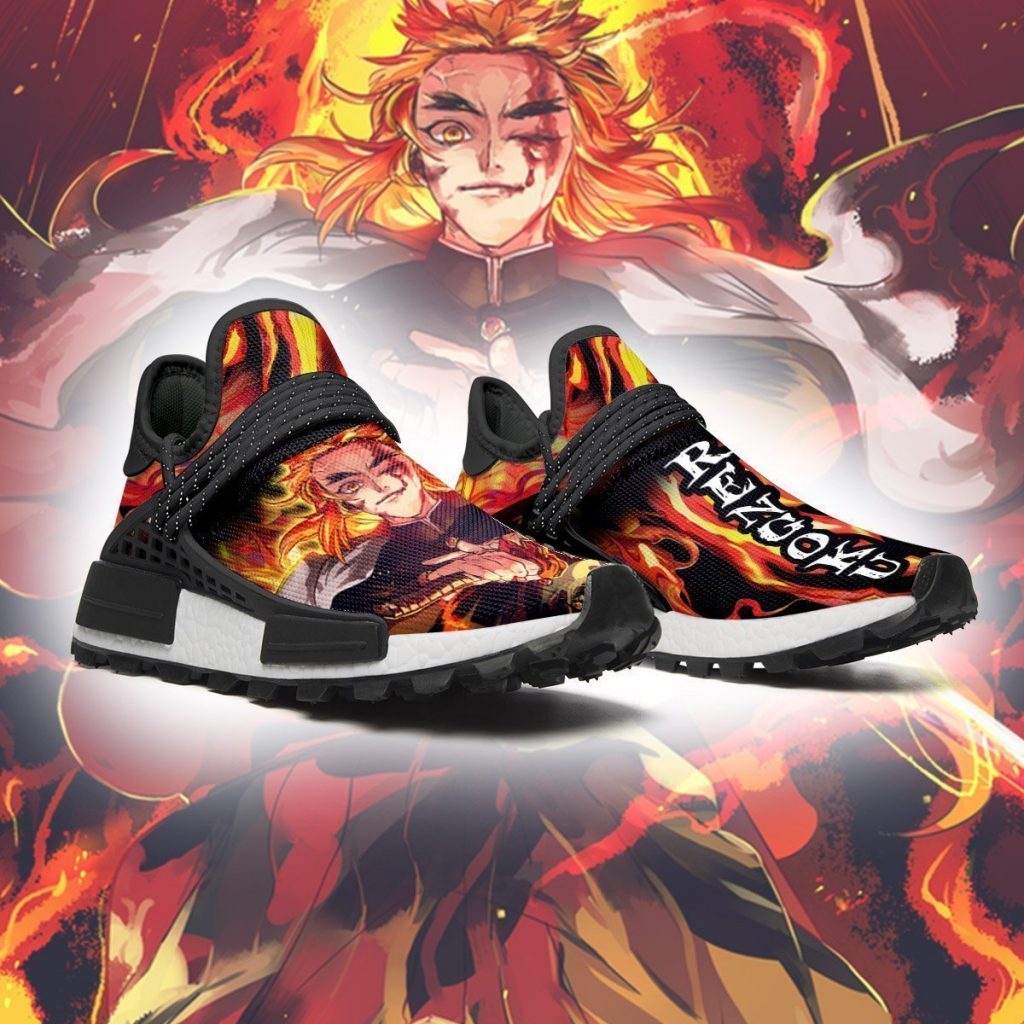 Demon Slayer Shoes Rengoku Shoes Skill Ani