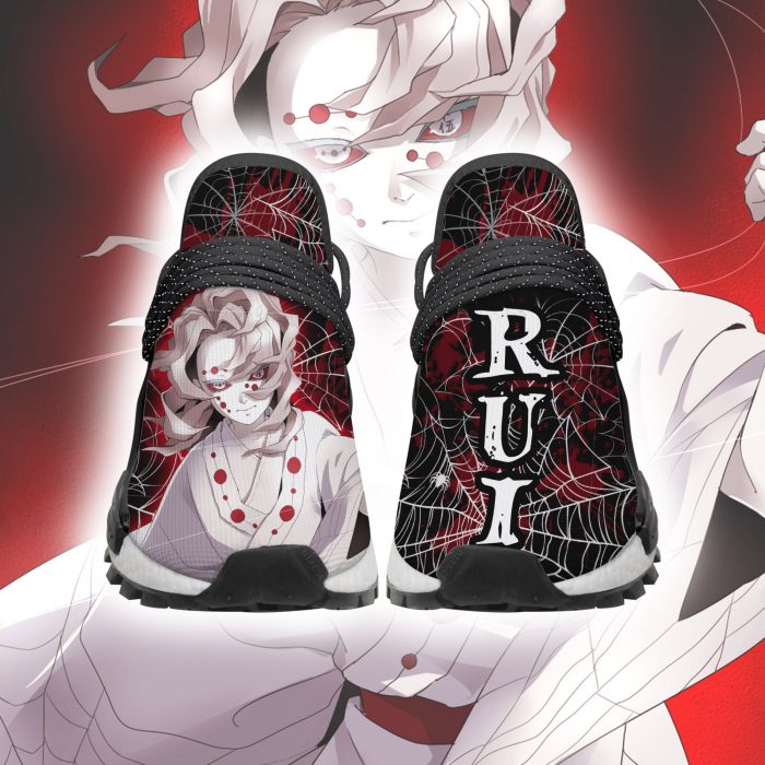 demon slayer shoes rui nmd shoes skill anime sneakers gearanime 2 - Demon Slayer Merch | Demon Slayer Stuff