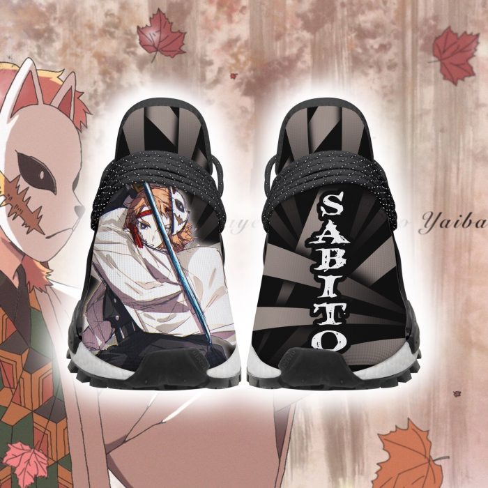 demon slayer shoes sabito nmd shoes custom skill anime sneakers gearanime 2 - Demon Slayer Merch | Demon Slayer Stuff