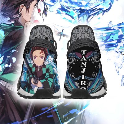 demon slayer shoes tanjiro nmd shoes water breathing anime sneakers gearanime 2 - Demon Slayer Merch | Demon Slayer Stuff