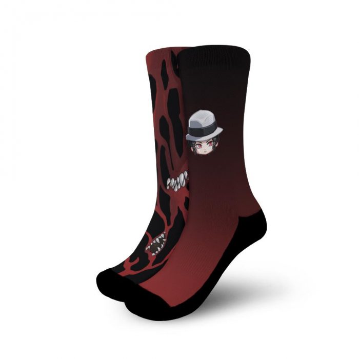 demon slayer socks lord muzan socks custom demon slayer anime gearanime - Demon Slayer Merch | Demon Slayer Stuff