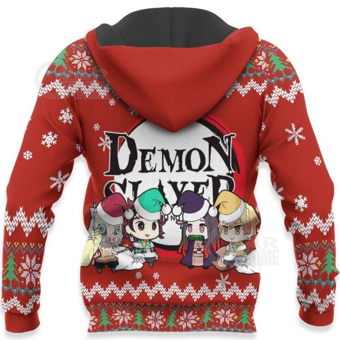 demon slayer ugly christmas sweater kimetsu no yaiba xmas gift va10 gearanime 4 - Demon Slayer Merch | Demon Slayer Stuff