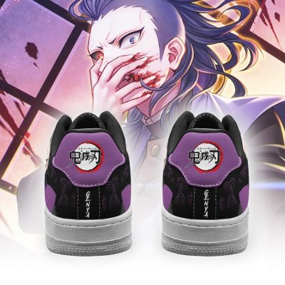 genya air force sneakers custom demon slayer anime shoes fan pt05 gearanime 3 - Demon Slayer Merch | Demon Slayer Stuff