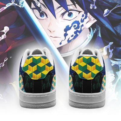 giyu air force sneakers custom demon slayer anime shoes fan pt05 gearanime 3 - Demon Slayer Merch | Demon Slayer Stuff