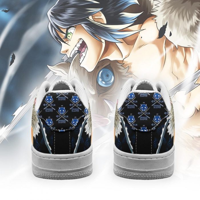 inosuke air force sneakers custom demon slayer anime shoes fan pt05 gearanime 3 - Demon Slayer Merch | Demon Slayer Stuff