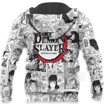inosuke hashibira demon slayer anime mix manga hoodie shirt gearanime 7 - Demon Slayer Merch | Demon Slayer Stuff