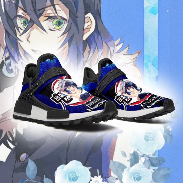 inosuke hashibira nmd shoes custom demon slayer anime sneakers gearanime 3 - Demon Slayer Merch | Demon Slayer Stuff