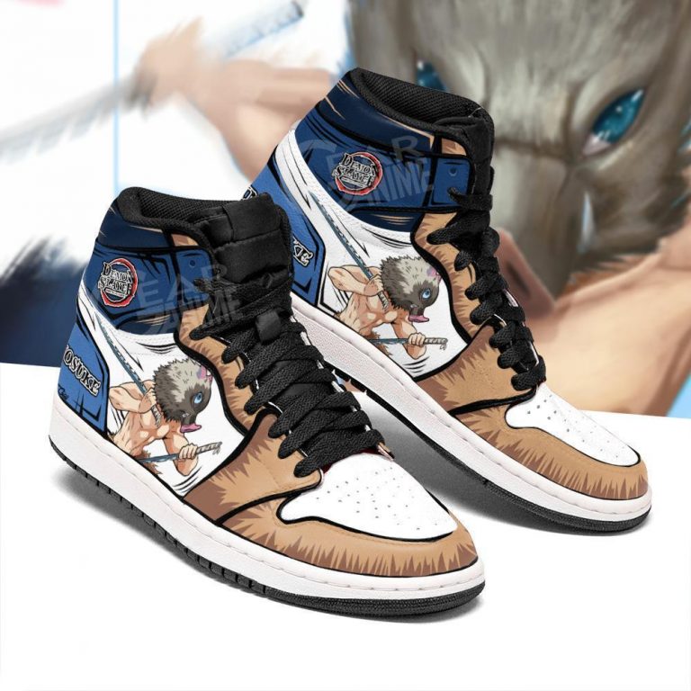 Inosuke Shoes Boots Skill Beast Breathing Demon Slayer Anime Sneakers