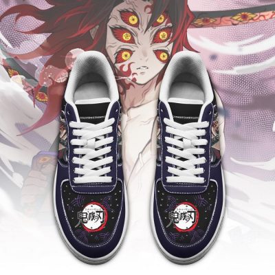 kokushibou air force sneakers custom demon slayer anime shoes fan pt05 gearanime 2 - Demon Slayer Merch | Demon Slayer Stuff