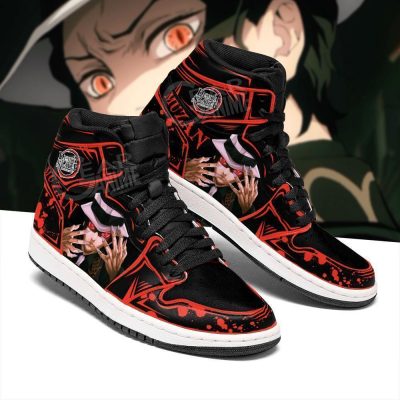 lord muzan shoes boots demon slayer anime jordan sneakers fan gift idea gearanime 2 - Demon Slayer Merch | Demon Slayer Stuff