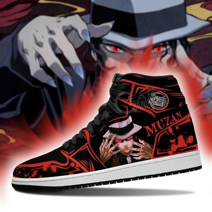 lord muzan shoes boots demon slayer anime jordan sneakers fan gift idea gearanime 3 - Demon Slayer Merch | Demon Slayer Stuff