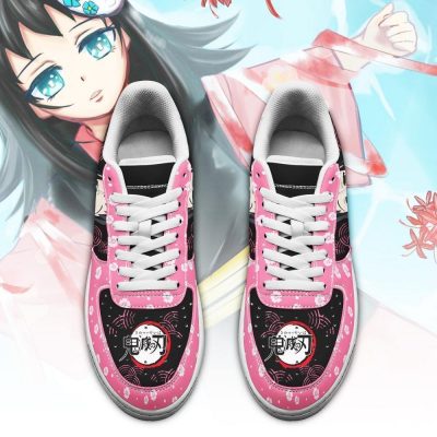 makomo air force sneakers custom demon slayer anime shoes fan pt05 gearanime 2 - Demon Slayer Merch | Demon Slayer Stuff