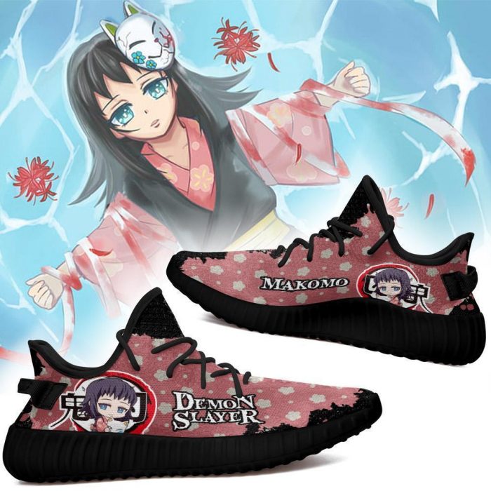 makomo yeezy shoes demon slayer anime sneakers fan gift tt04 gearanime 2 - Demon Slayer Merch | Demon Slayer Stuff