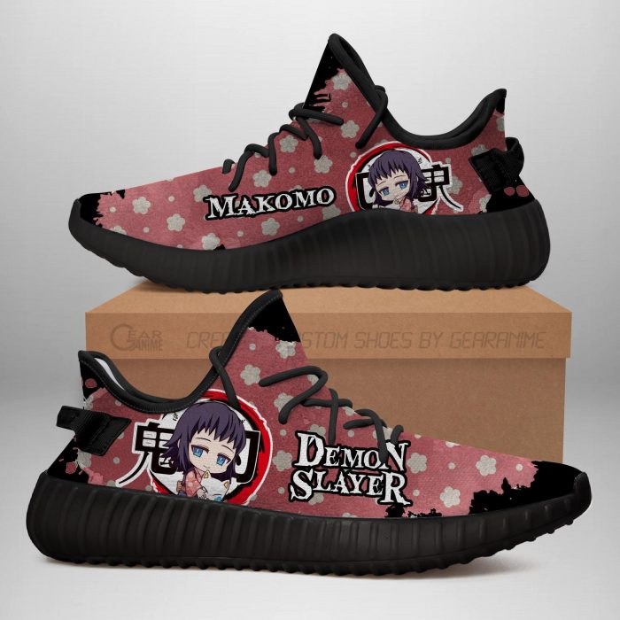 makomo yeezy shoes demon slayer anime sneakers fan gift tt04 gearanime - Demon Slayer Merch | Demon Slayer Stuff