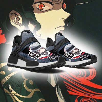 muzan kibutsuji nmd shoes custom demon slayer anime sneakers gearanime 3 - Demon Slayer Merch | Demon Slayer Stuff