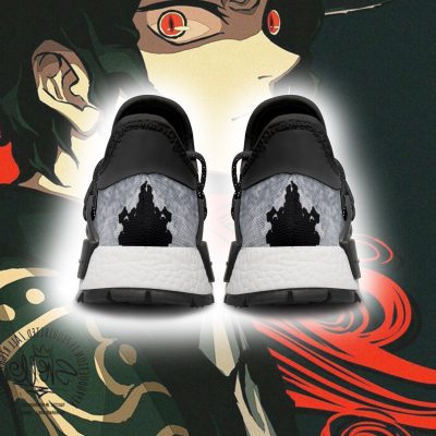 muzan kibutsuji nmd shoes custom demon slayer anime sneakers gearanime 4 - Demon Slayer Merch | Demon Slayer Stuff