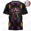 Neon Flow Kyojuro Demon Slayer T-Shirt