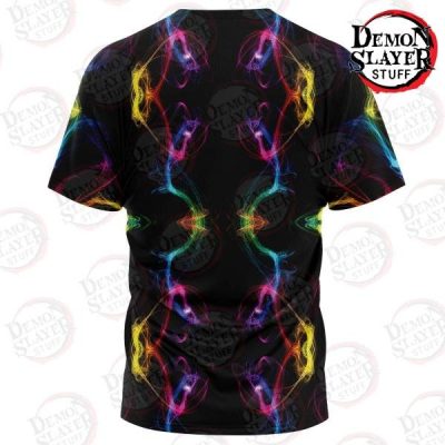 Neon Flow Kyojuro Demon Slayer T-Shirt