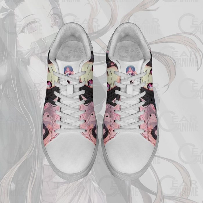 nezuko kamado skate shoes demon slayer anime custom shoes pn10 gearanime 4 - Demon Slayer Merch | Demon Slayer Stuff