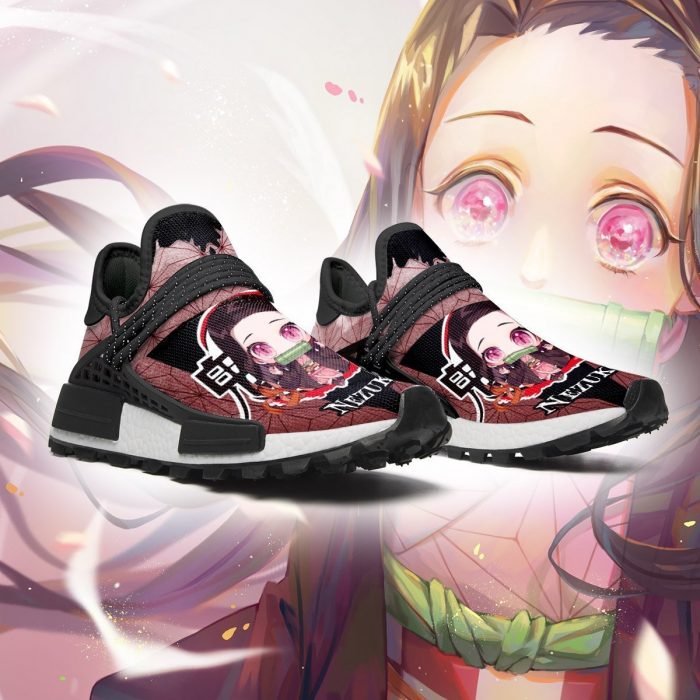 nezuko nmd shoes custom demon slayer anime sneakers gearanime 3 - Demon Slayer Merch | Demon Slayer Stuff