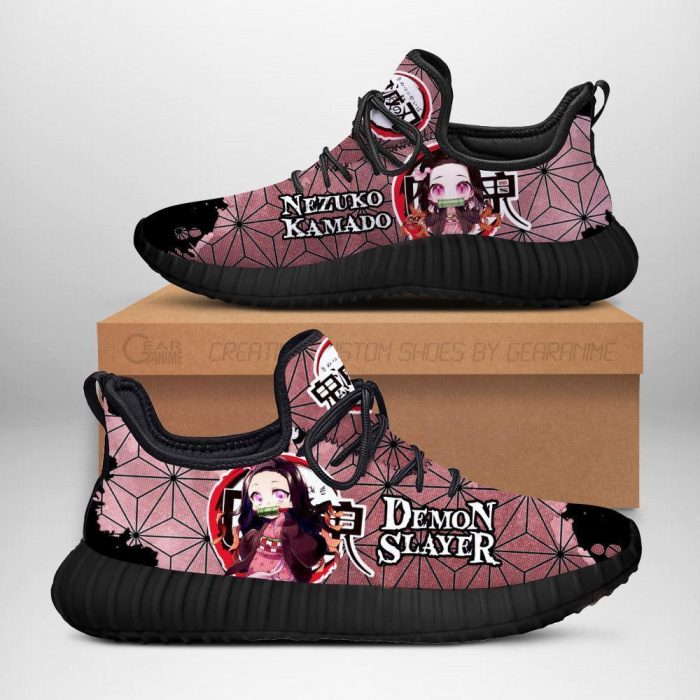 nezuko reze shoes costume demon slayer anime sneakers fan gift idea gearanime - Demon Slayer Merch | Demon Slayer Stuff