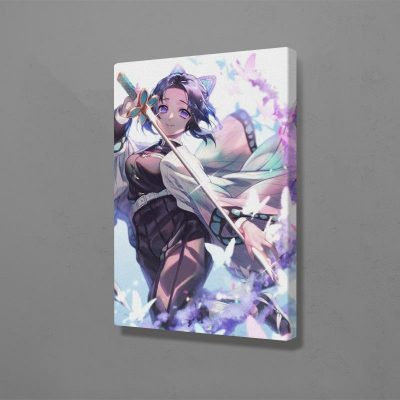 XIHOO Demon Slayer Poster Kimetsu No Yaiba The Swordsmith Village 2023  Movie Anime Posters Prints Bedroom Decor Silk Canvas for Wall Art Print  Gift