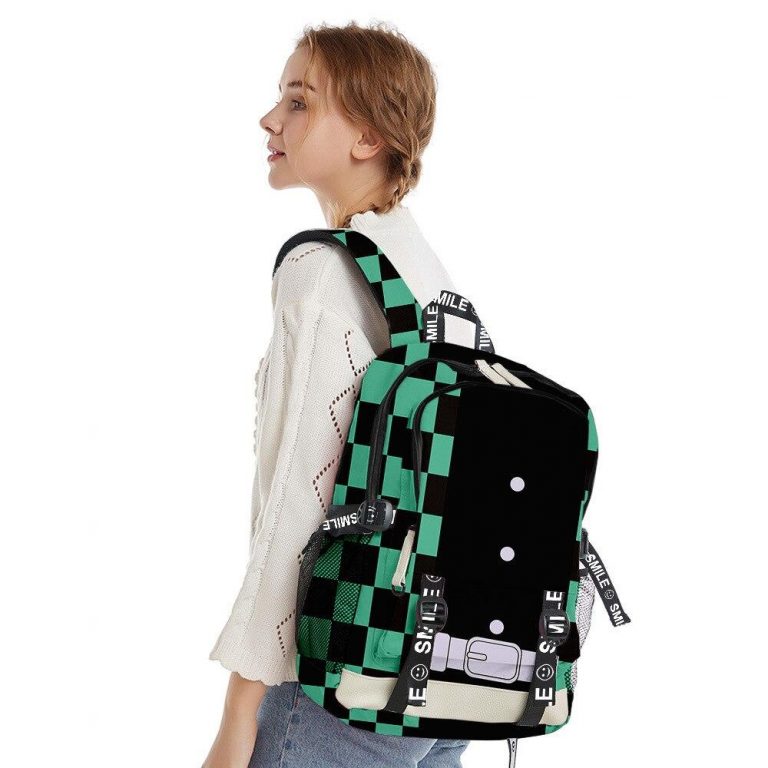 Tanjiro Kamado Backpack Canvas Bag - Demon Slayer Stuff