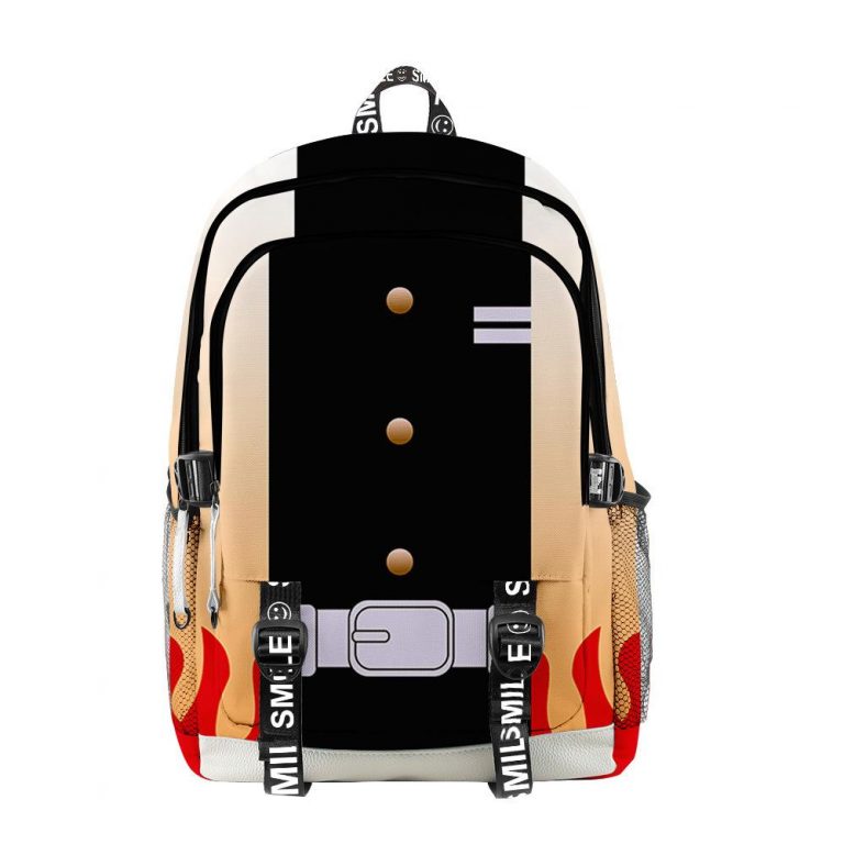 Kyojuro Rengoku Backpack Canvas Bag - Demon Slayer Stuff