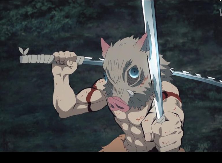 Demon Slayer Hashibira Inosuke Mask Pig Cosplay - Demon Slayer Stuff